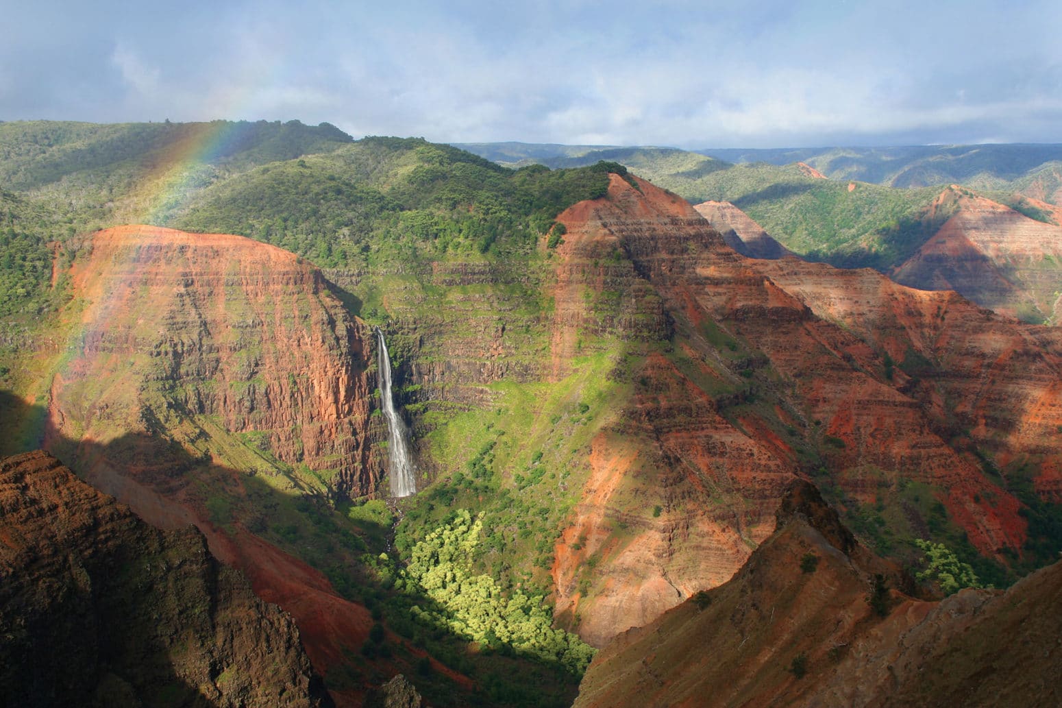 waimea canyon rainbow